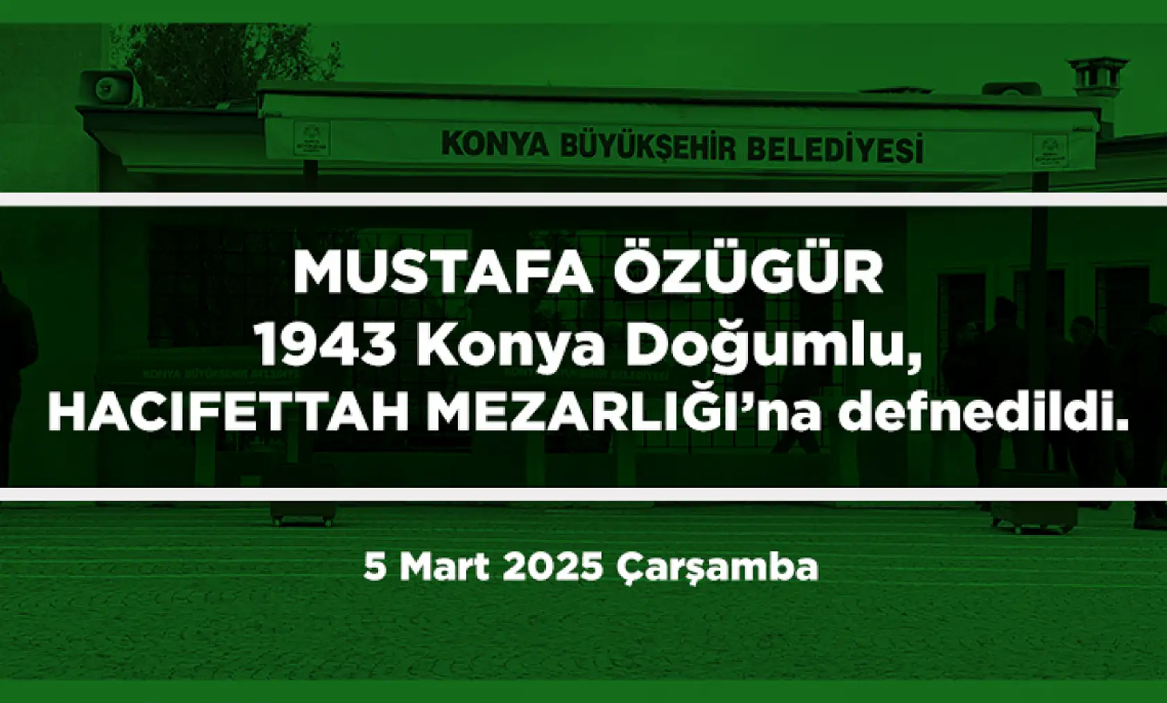 Konya'da Hayatını Kaybeden 26 kişi Bugün Toprağa Verildi