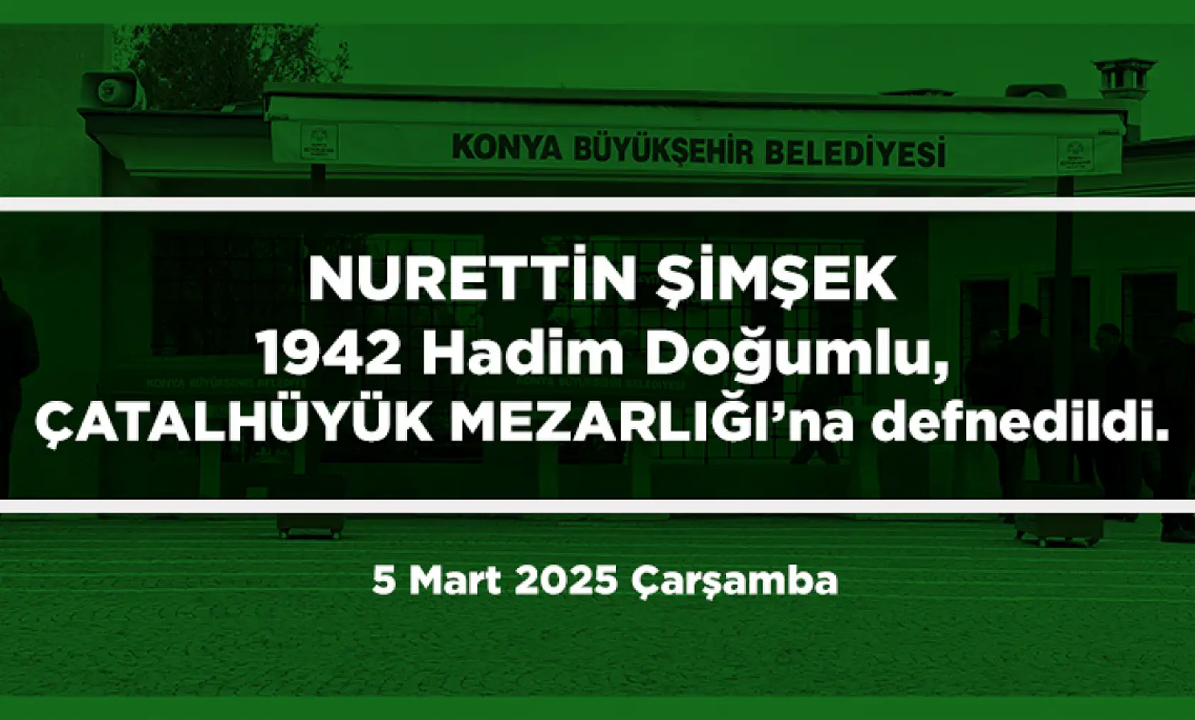 Konya'da Hayatını Kaybeden 26 kişi Bugün Toprağa Verildi