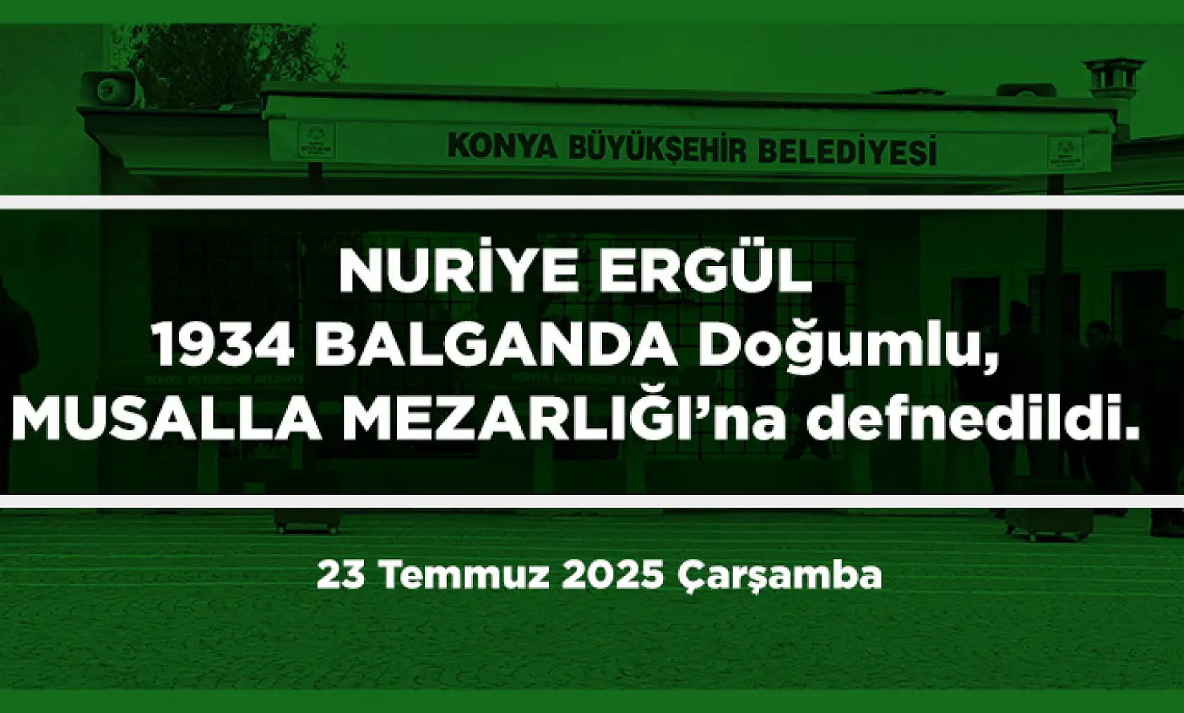 Konya'da 23 Temmuz'da 14 Kişi Hayatını Kaybetti