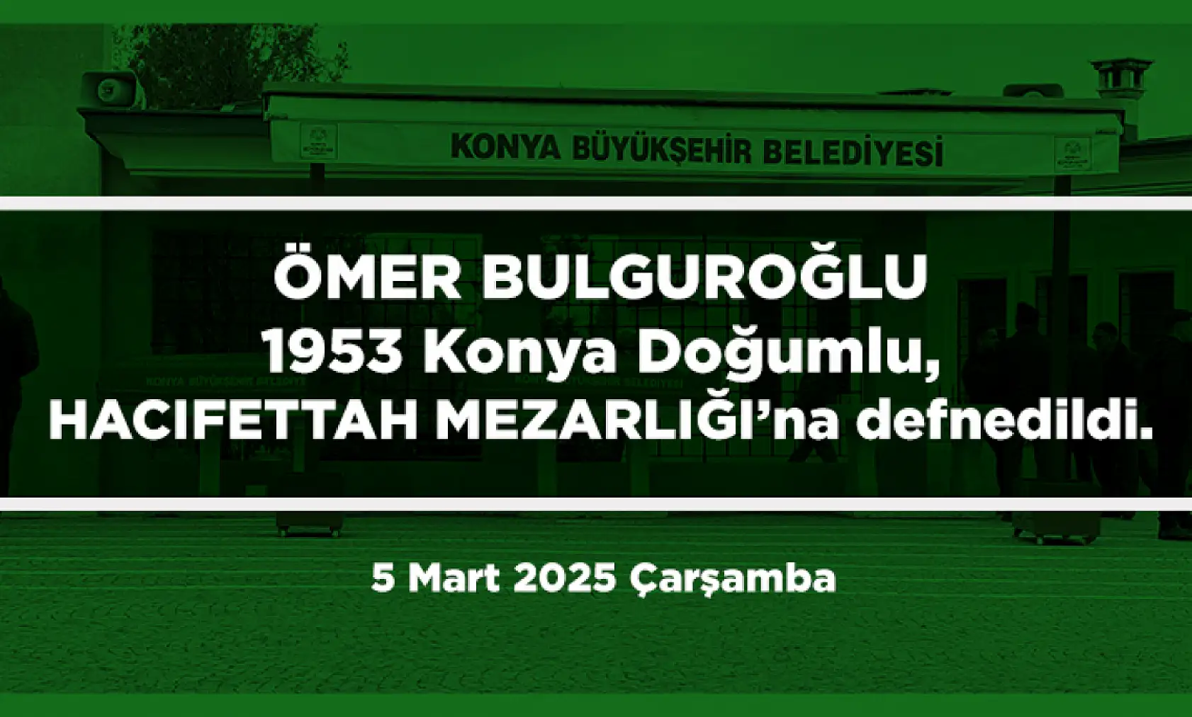 Konya'da Hayatını Kaybeden 26 kişi Bugün Toprağa Verildi