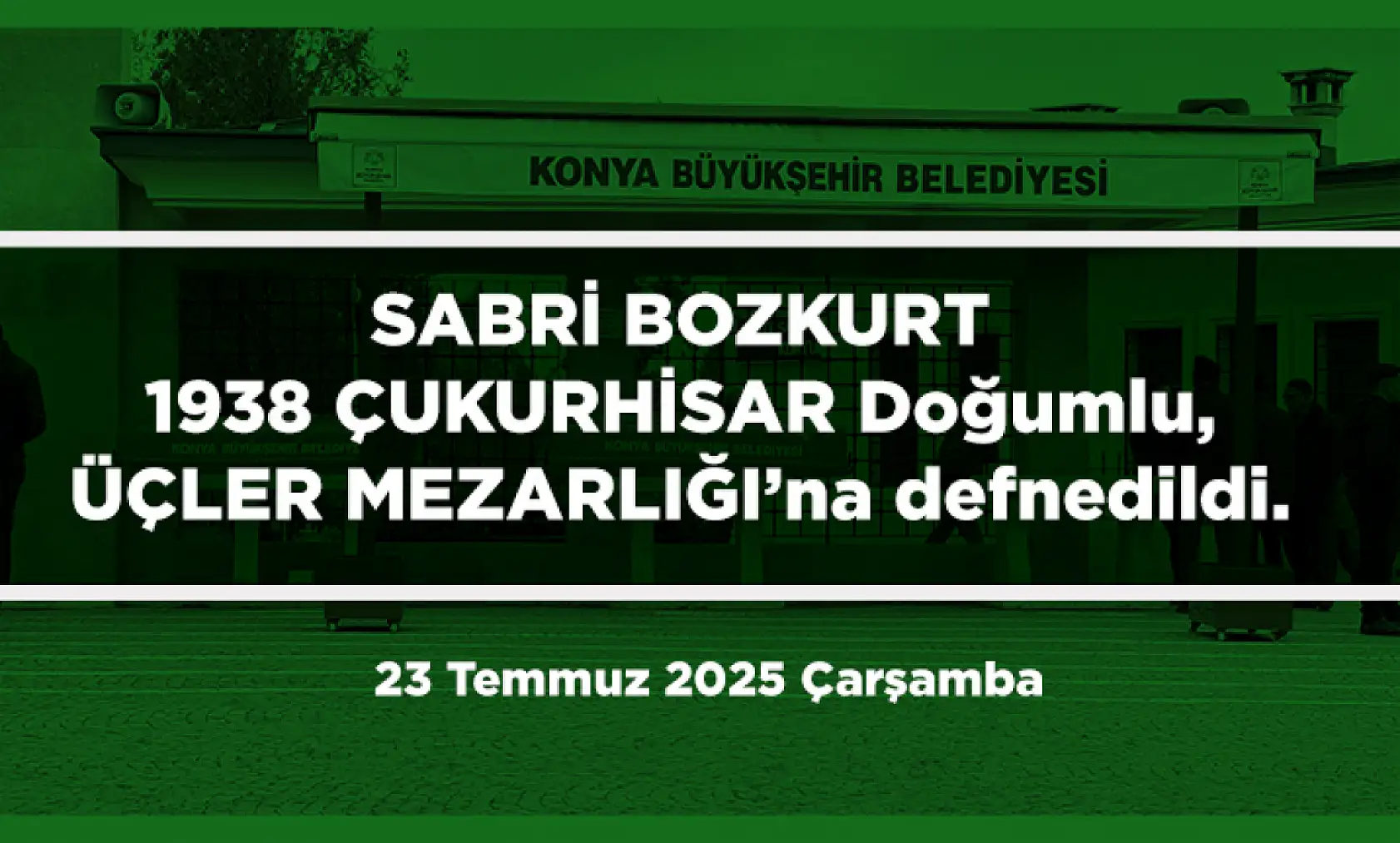 Konya'da 23 Temmuz'da 14 Kişi Hayatını Kaybetti