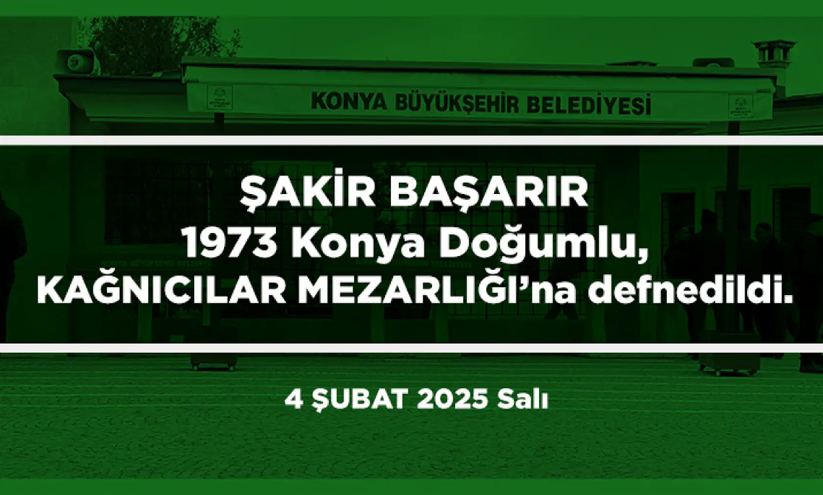 Konya'da Bugün 23 Kişi Toprağa Verildi (04 Şubat 2025)