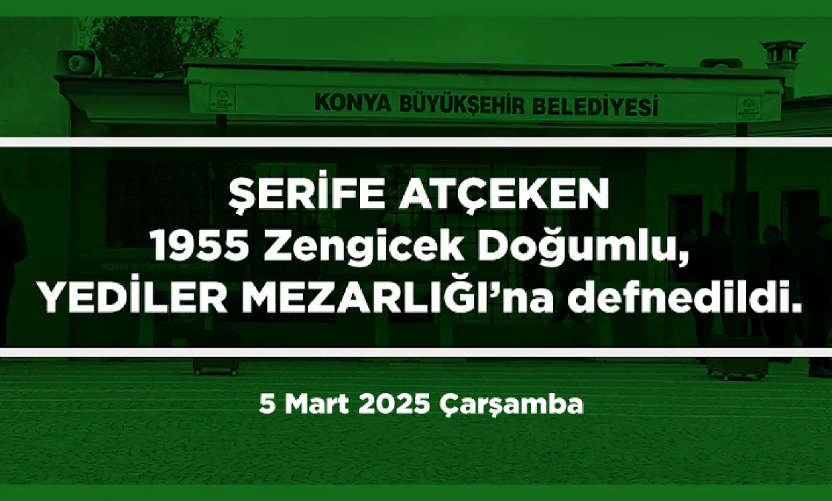 Konya'da Hayatını Kaybeden 26 kişi Bugün Toprağa Verildi
