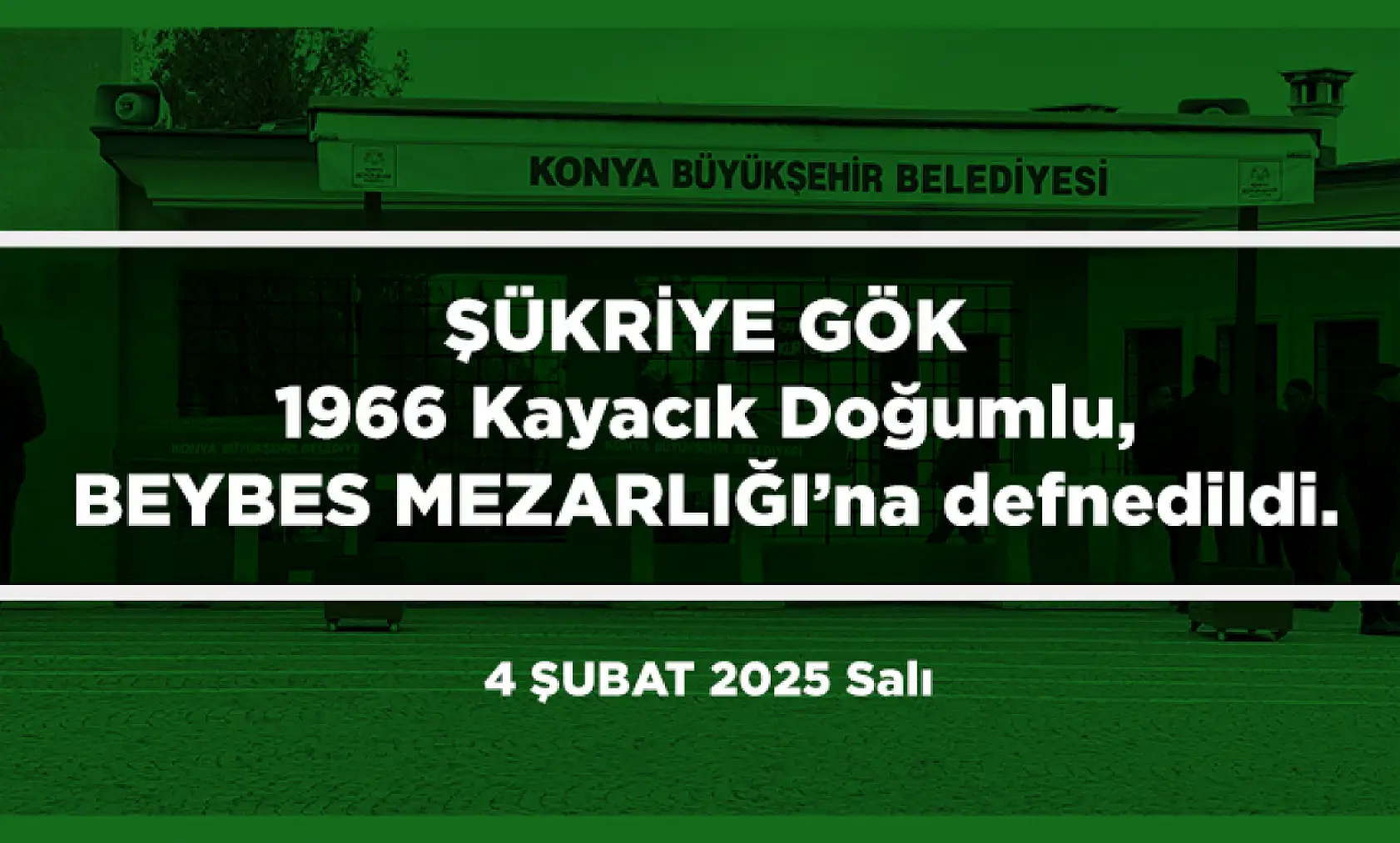 Konya'da Bugün 23 Kişi Toprağa Verildi (04 Şubat 2025)