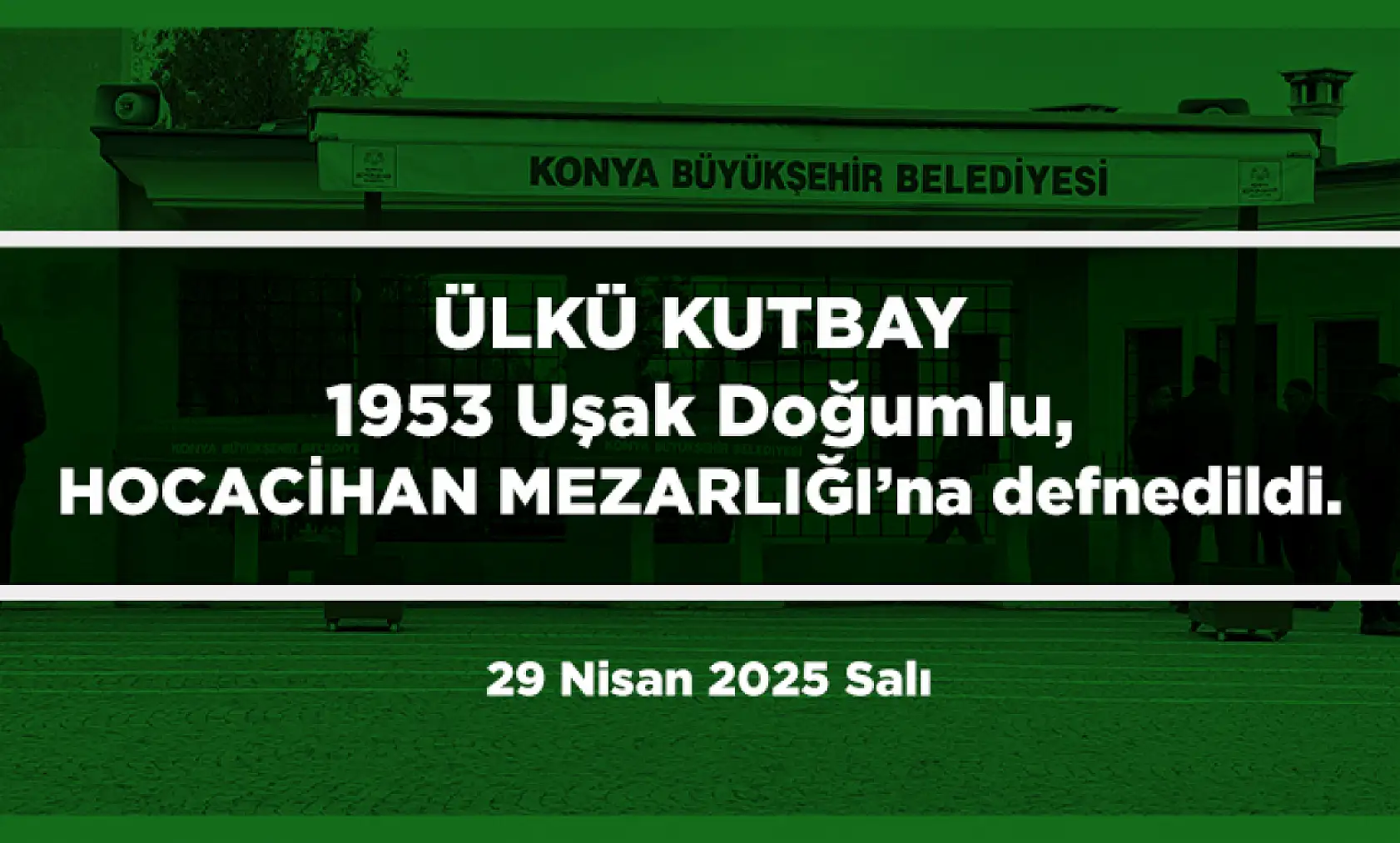 Konya'da 29 Nisan'da 14 Kişi Hayatını Kaybetti