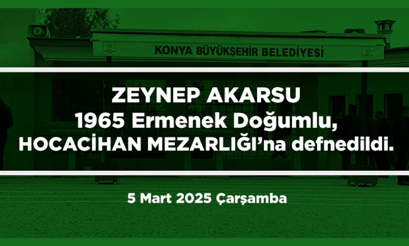 Konya'da Hayatını Kaybeden 26 kişi Bugün Toprağa Verildi