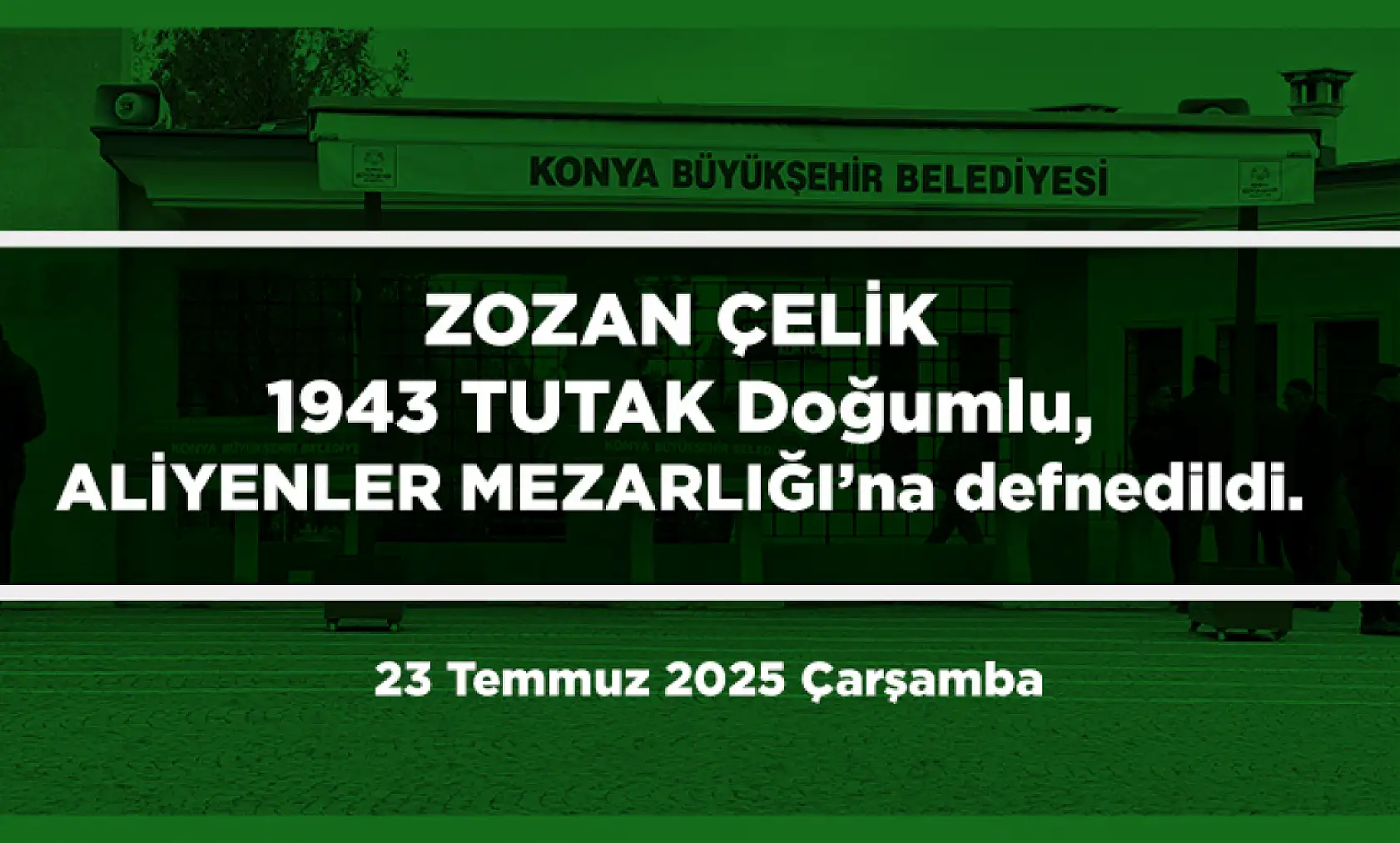 Konya'da 23 Temmuz'da 14 Kişi Hayatını Kaybetti