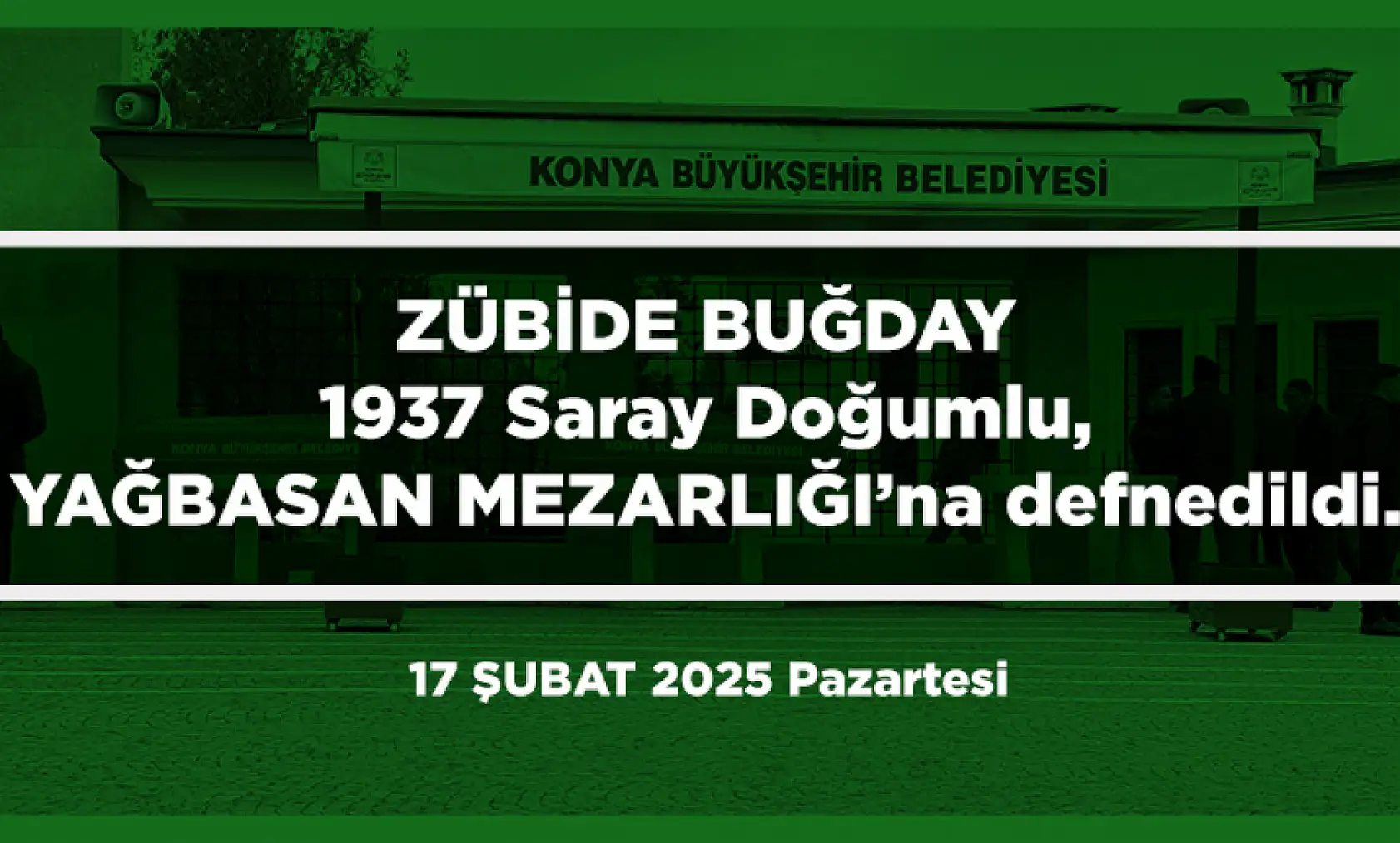 Konya'da Bugün 15 Kişi Toprağa Verildi