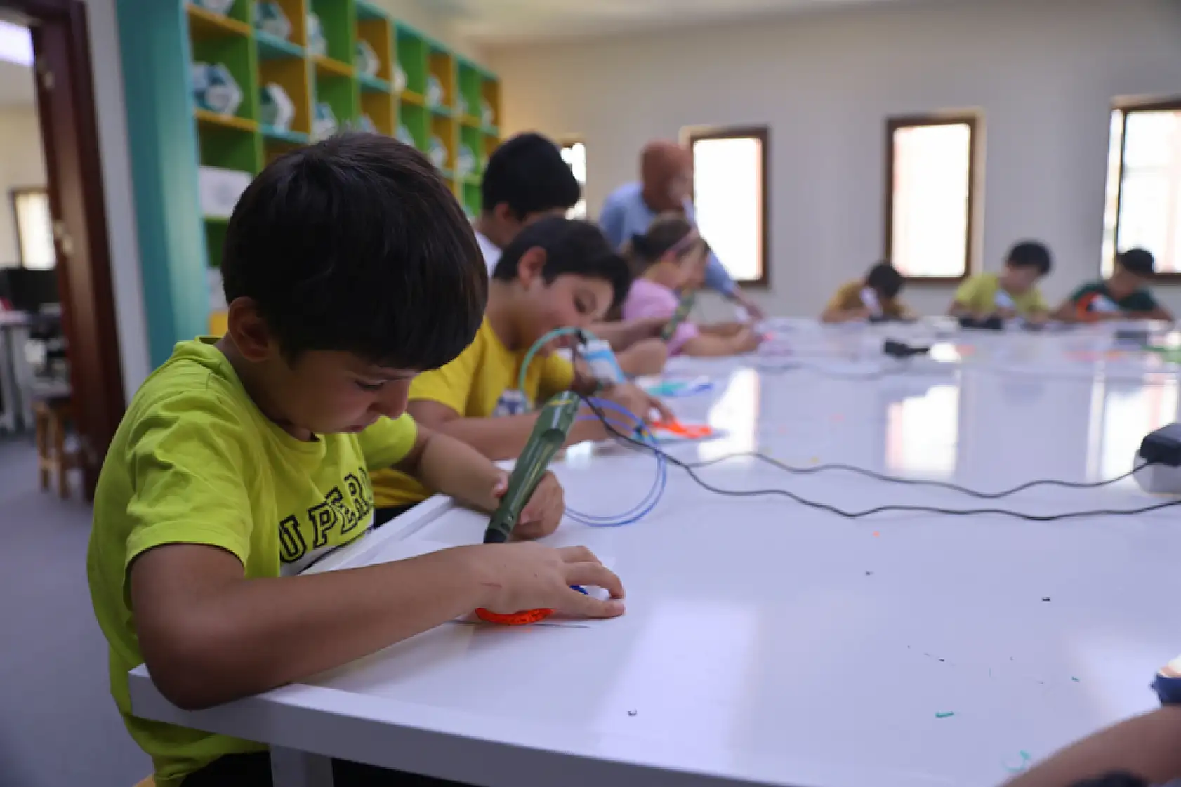 Selçuklu'nun SETAP Atölyeleri Dolup Taşıyor: 510 Öğrenci Yaz Tatilini Gelişimle Geçiriyor