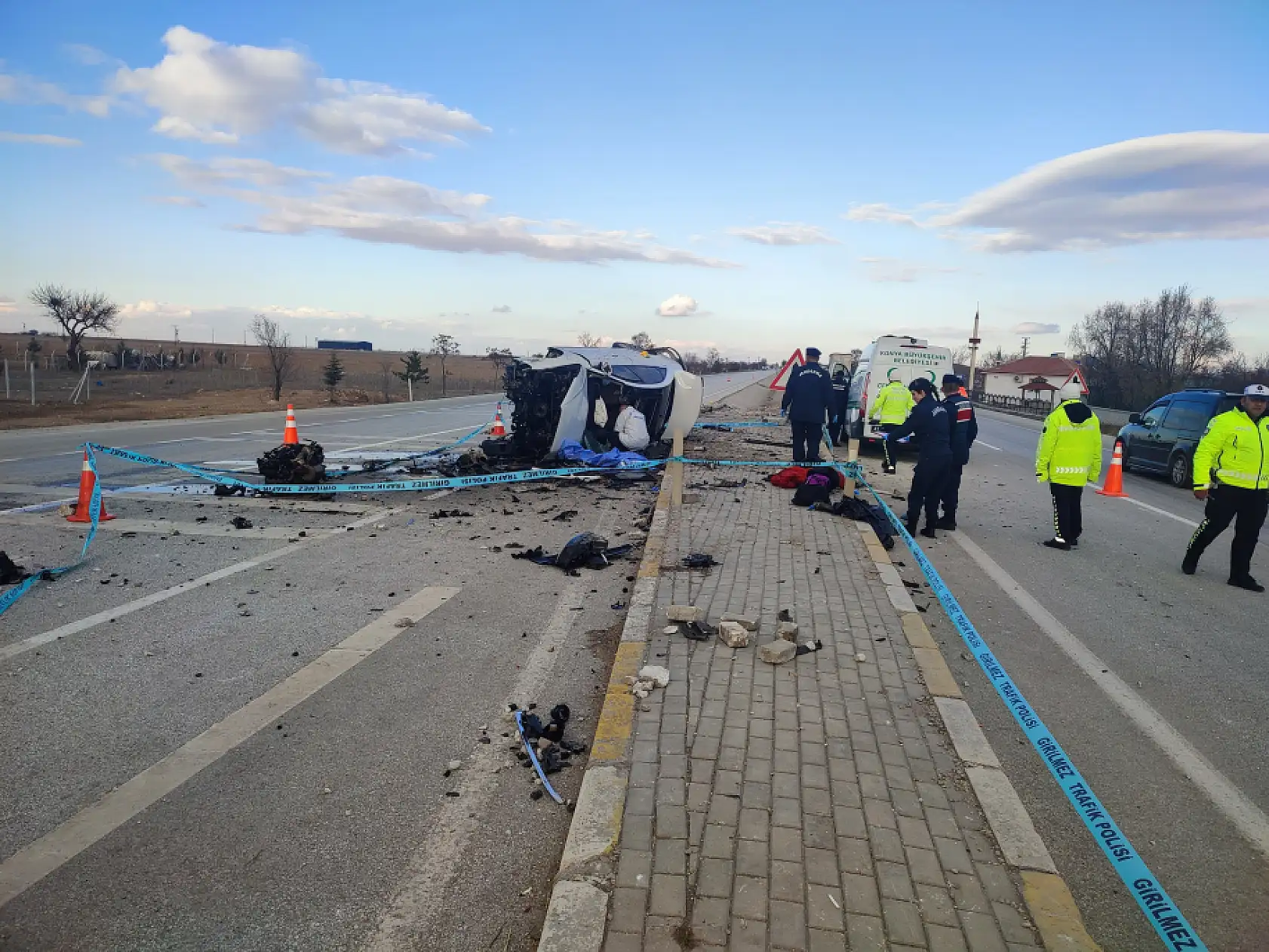 Konya'da Feci Kaza: 3 Kişi Hayatını Kaybetti