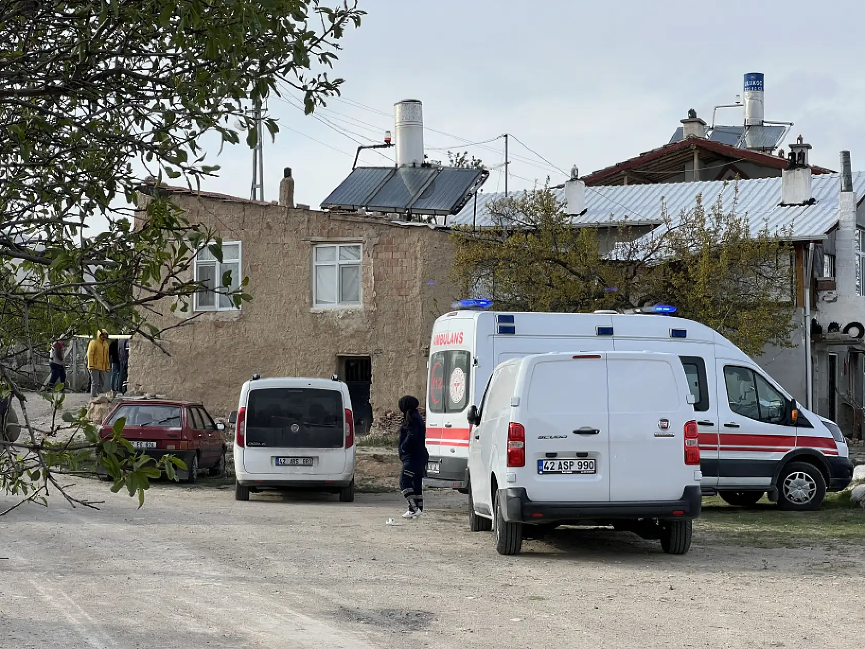 Konya'da aile içi dehşet: Eşini vurup canına kıydı