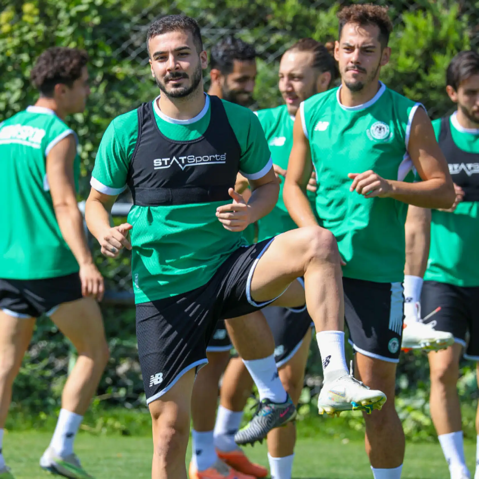 Konyaspor, Beşiktaş maçına ısındı