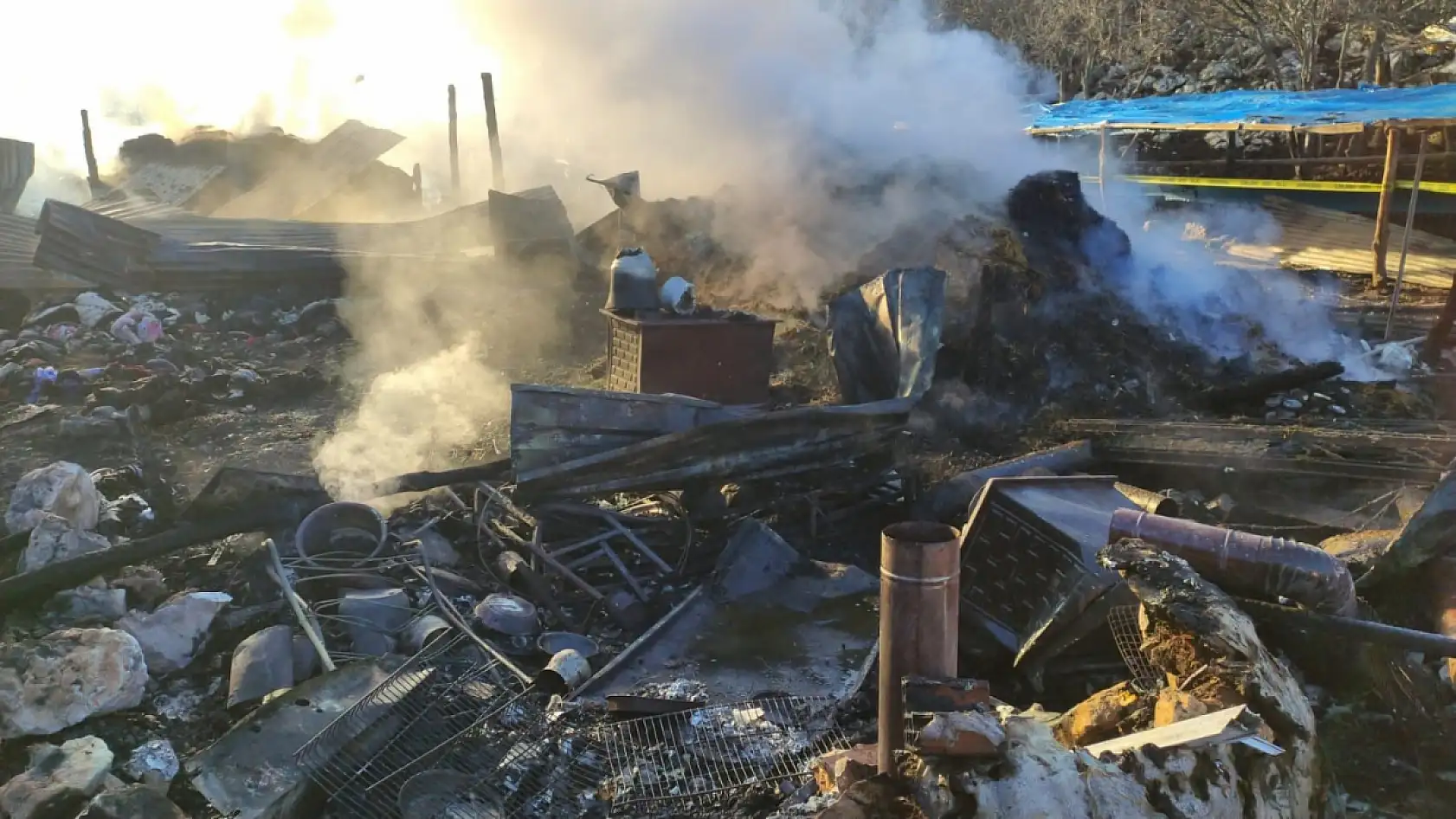 Konya'da Ev Yangını: Karı Koca Hayatını Kaybetti