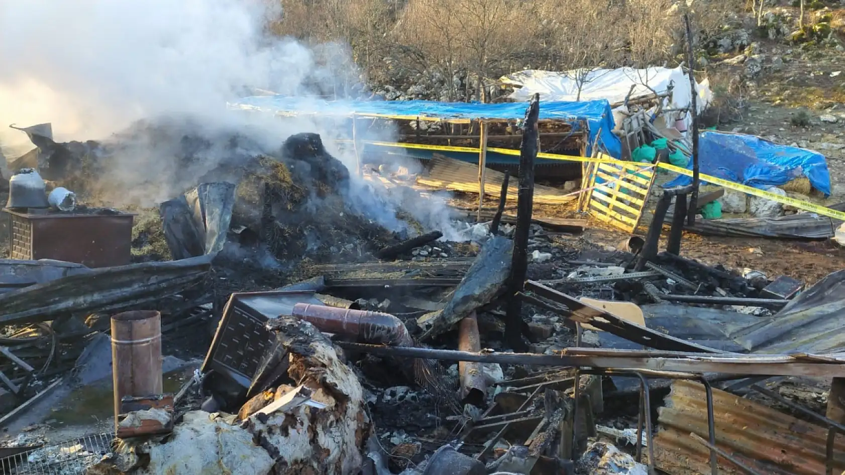 Konya'da Ev Yangını: Karı Koca Hayatını Kaybetti