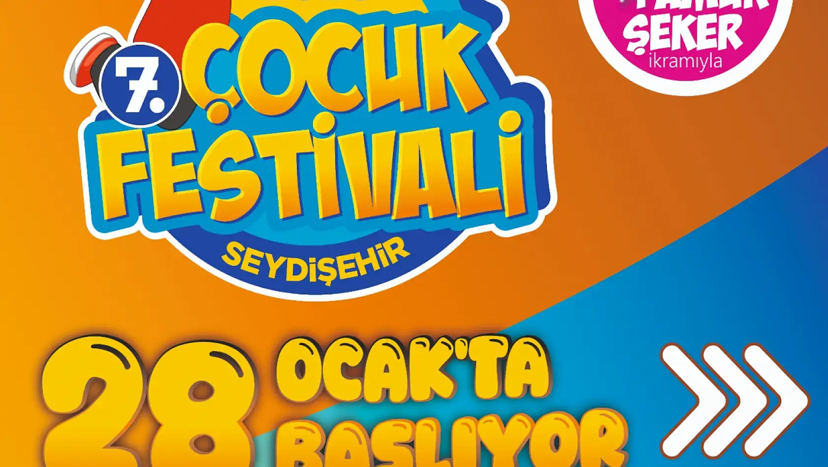 7. Geleneksel sömestr çocuk festivali  Seydişehir'de başlıyor
