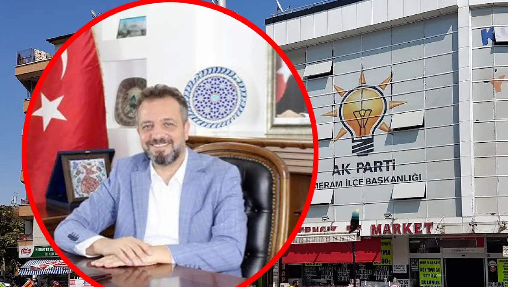 AK Parti Meram İlçe Başkanı Dolular, adaylıktan çekildiğini duyurdu