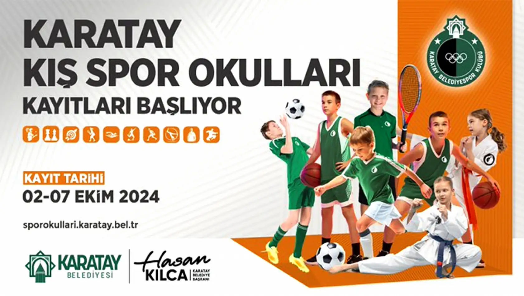 Karatay Kış Spor Okulları kayıtları başlıyor! İşte şartlar…