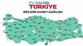500 bin Konut Projesi'nde bu hafta 7 ilde daha kura çekilişi yapılacak