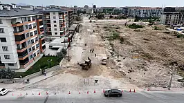 Karatay'da iki cadde birbirine bağlanıyor