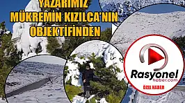 Konya merkeze kar yok ama yaylalar beyaza büründü