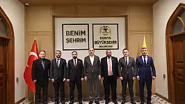 Suriyeli Heyet Başkan Altay'I Ziyaret Etti,