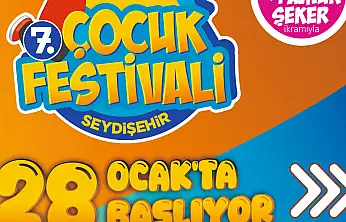 7. Geleneksel sömestr çocuk festivali  Seydişehir'de başlıyor