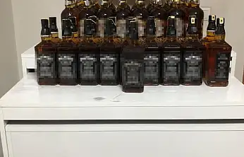 Akşehir'de kaçak içki operasyonu düzenlendi