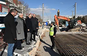 Başkan Altay: 'Bütün Gücümüzle Şehrimizin Raylı Sistem Ağını Güçlendirmeye Gayret Ediyoruz'