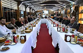 Başkan Ustaoğlu Basın Mensuplarını Ağırladı