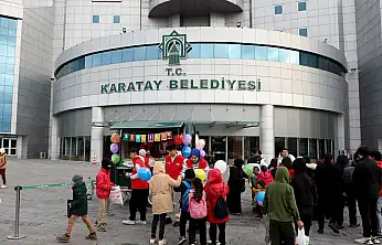 Karatay Belediyesi'Nden Çocuklara Şivlilik Sürprizi