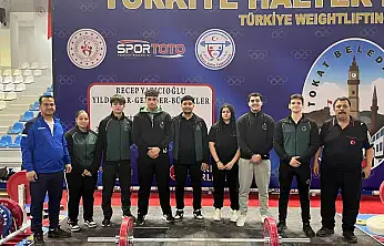 Karatay belediyespor'dan halterde türkiye şampiyonluğu