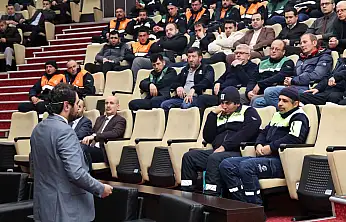 Karatay'da personele yönelik eğitimler sürüyor