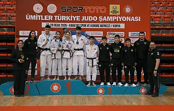 Konya Büyükşehir ümitler judo takımı Türkiye ikincisi oldu