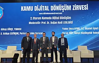 Konya Büyükşehir Ve Koski'ye Dijital Dönüşüm Ödülü