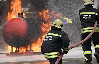 Konya Itfaiyesi 2025'Te 15 Bin 497 Olaya Müdahale Etti