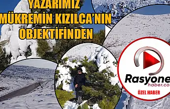 Konya merkeze kar yok ama yaylalar beyaza büründü