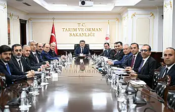 Konya Protokolü Ankara'Da Bakan Yumakli Ile Bir Araya Geldi