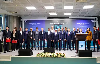 Kto'da Ts Iso 46001 Belge Takdim Töreni Gerçekleştirildi