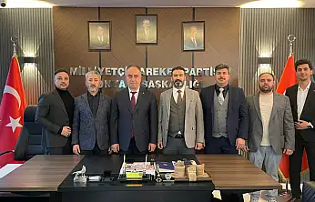 Ticarette Birlik Topluluğu'ndan MHP Konya İl Başkanlığı'na Ziyaret