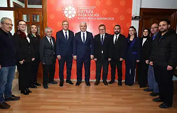 Vali Akın, İletişim Başkanlığı Konya Bölge Müdürlüğünü ziyaret etti