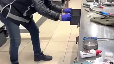 Konya'da yasa dışı silah operasyonu: 7 şüpheli yakalandı, on binlerce parça ele geçirildi