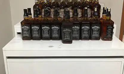 Akşehir'de kaçak içki operasyonu düzenlendi