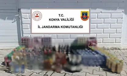 Konya'da izinsiz alkol satışına 120 bin 482 TL ceza