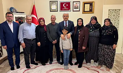 Şehit J. Uzm. Çvş. Ali Cevizci'nin Ailesine Vefa Ziyareti