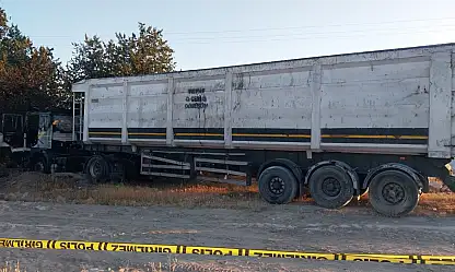 Yanan Tırdan Vahşet Çıktı: Başını Kesip Öldürmüş!