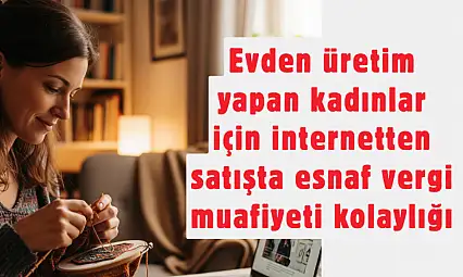 Evden Üretim Yapanlara Müjde: İnternetten Satışta Vergi Muafiyeti Rehberi Yayımlandı! İşte Şartları