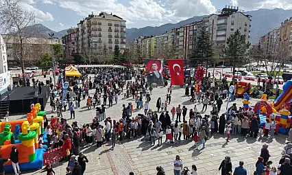 Seydişehir'de 23 Nisan Coşkusu: Çocuklar Doya Doya Eğlendi