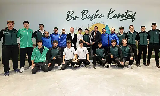 Karataylı Şampiyon Sporculardan Başkan Kılca'Ya Ziyaret