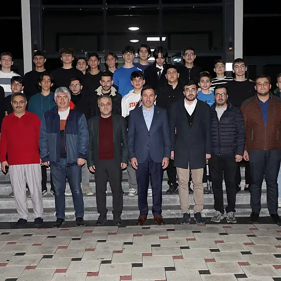 Başkan Kilca Ve Akif Demirci Öğrencilerle Bir Araya Geldi