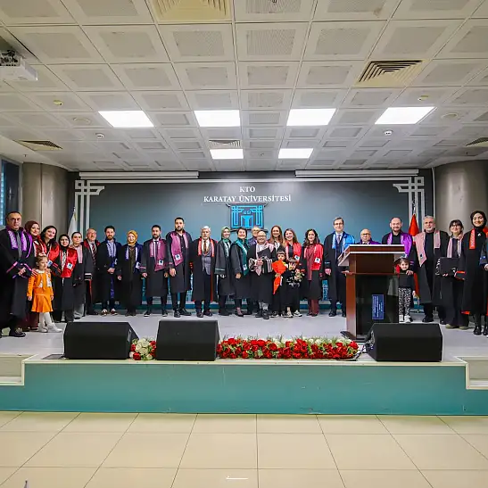 Kto  Üniversitesi’nde Akademik Teşvik Ödül Töreni  Düzenlendi